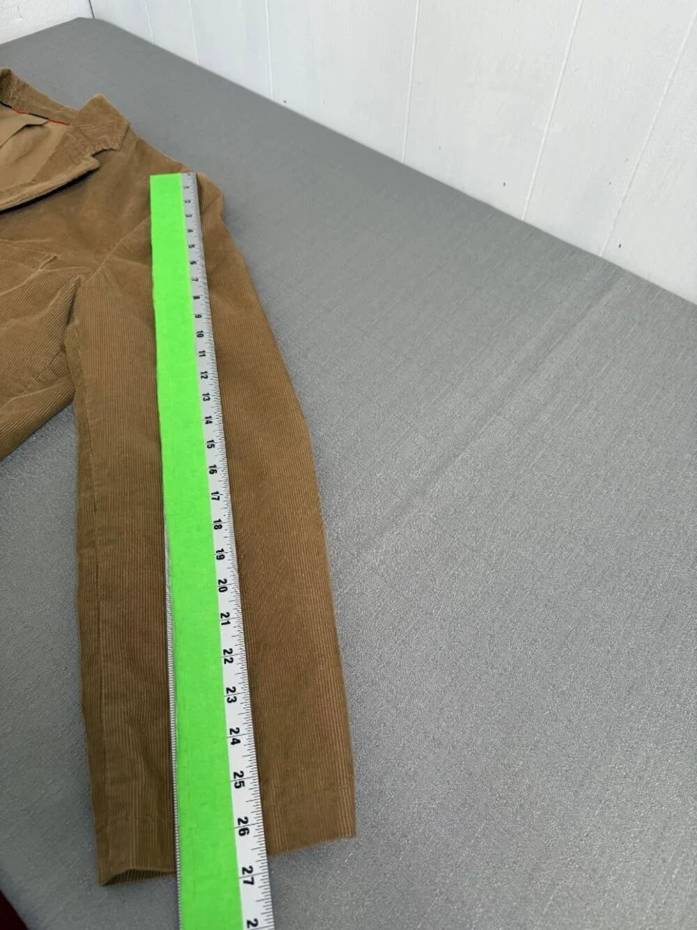 J Crew Mens Blazer Brown Corduroy 3 Button Sport Coat Jacket Academia Size XL